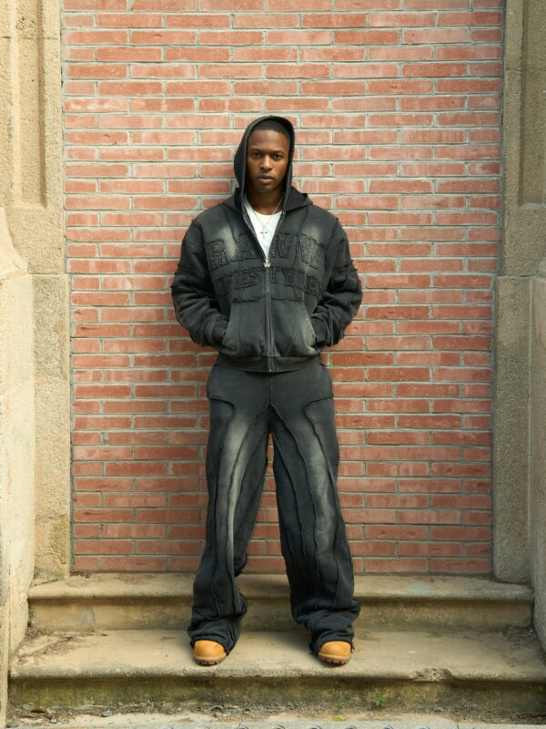 NIOR PANEL HOODIE SET