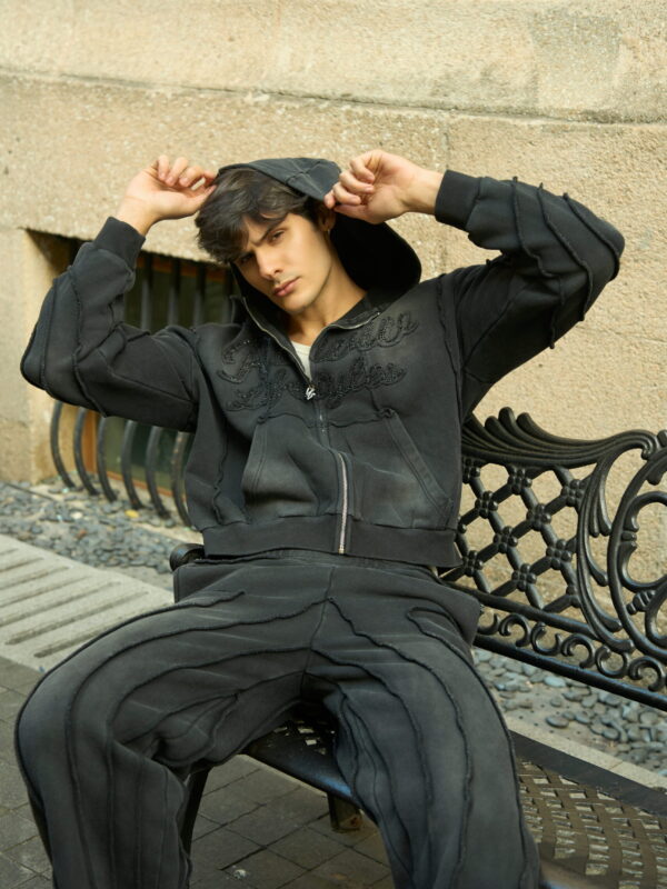 NIOR PANEL HOODIE SET