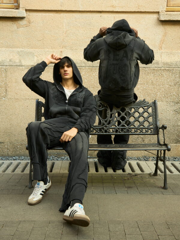 NIOR PANEL HOODIE SET