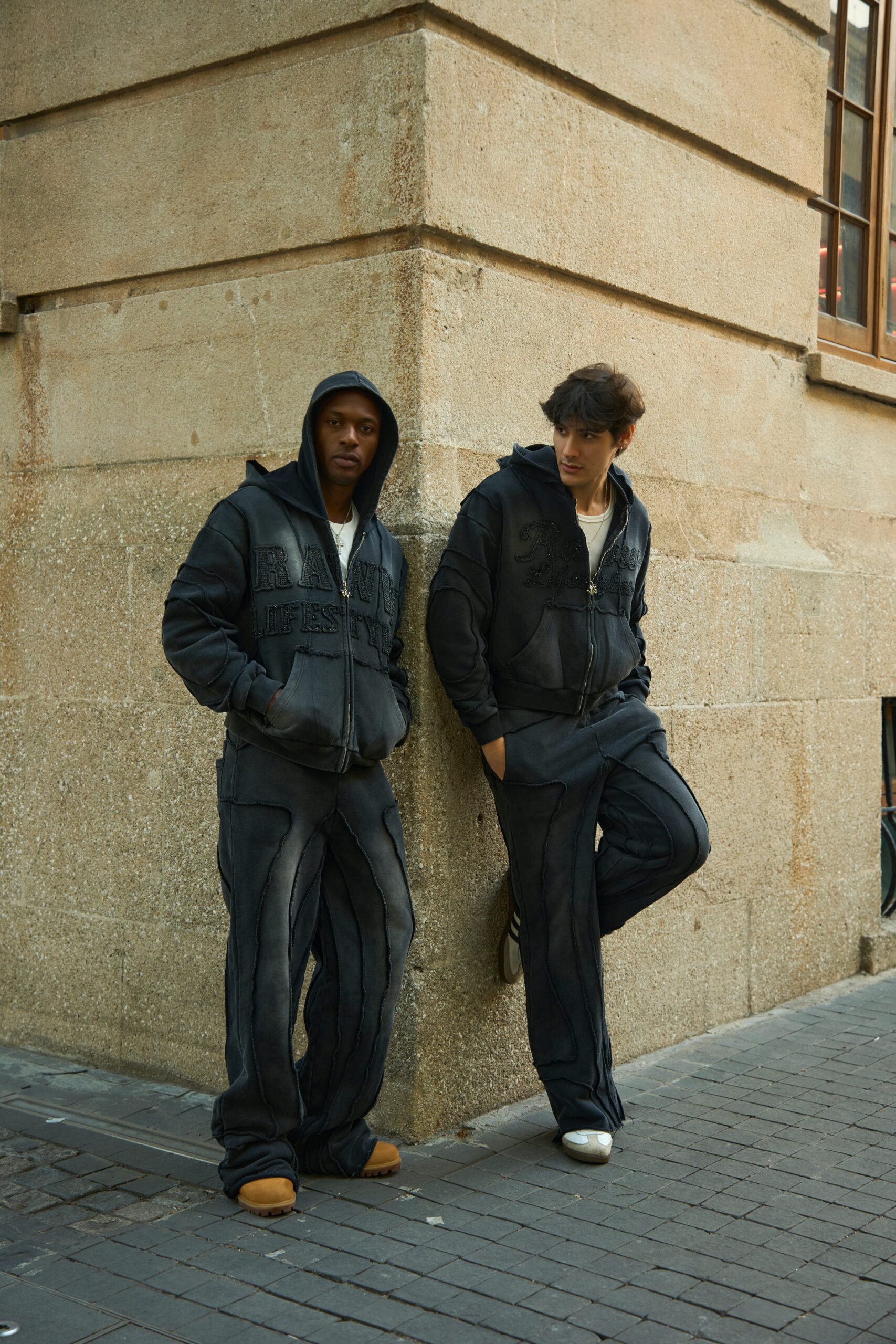 NIOR PANEL HOODIE SET