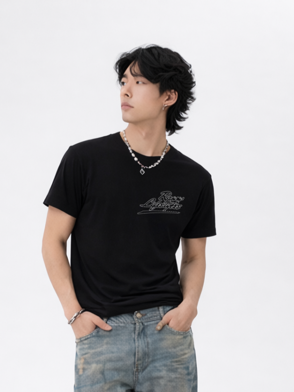 SCRIPT INSIGNIA TEE